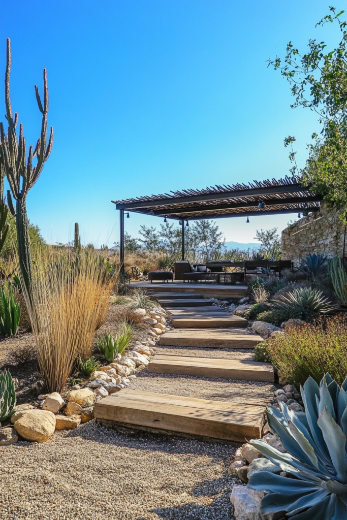 18. Water-Saving Xeriscaping: Low-Maintenance Beauty