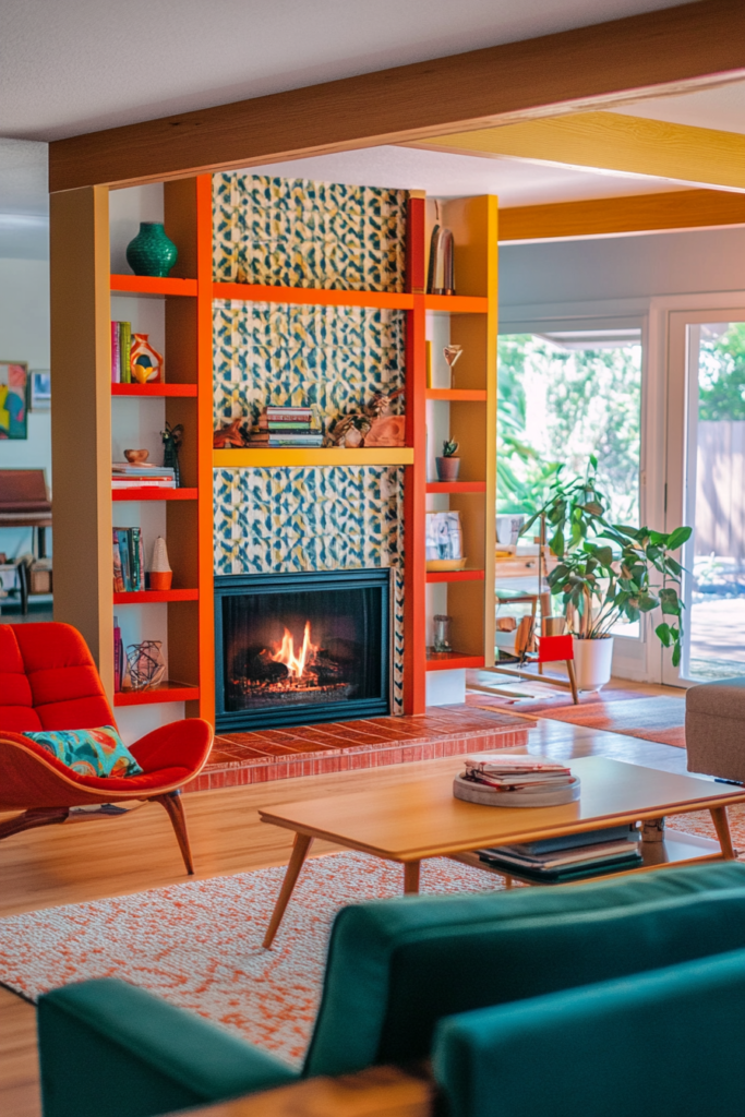 19. Create a Focal Point with a Fireplace