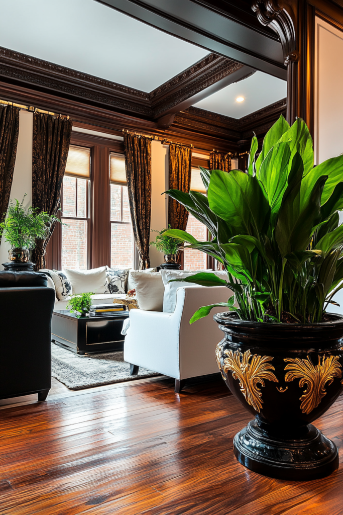 19. Luxe Planters to Enhance Greenery