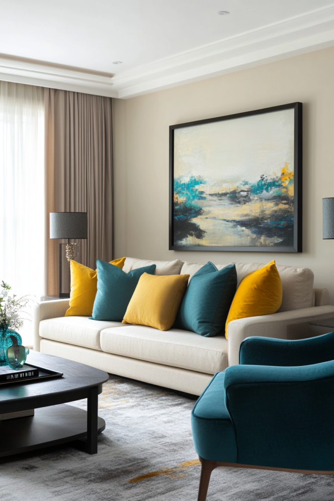 19. Neutral with Pops of Color