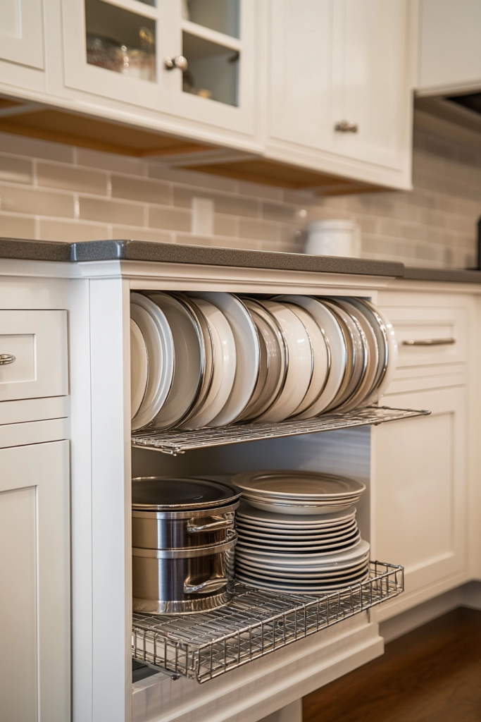 2. Cooling Rack Lid Organizer