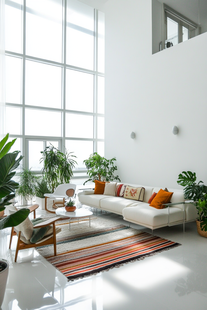 2. Crisp White: Bright and Airy