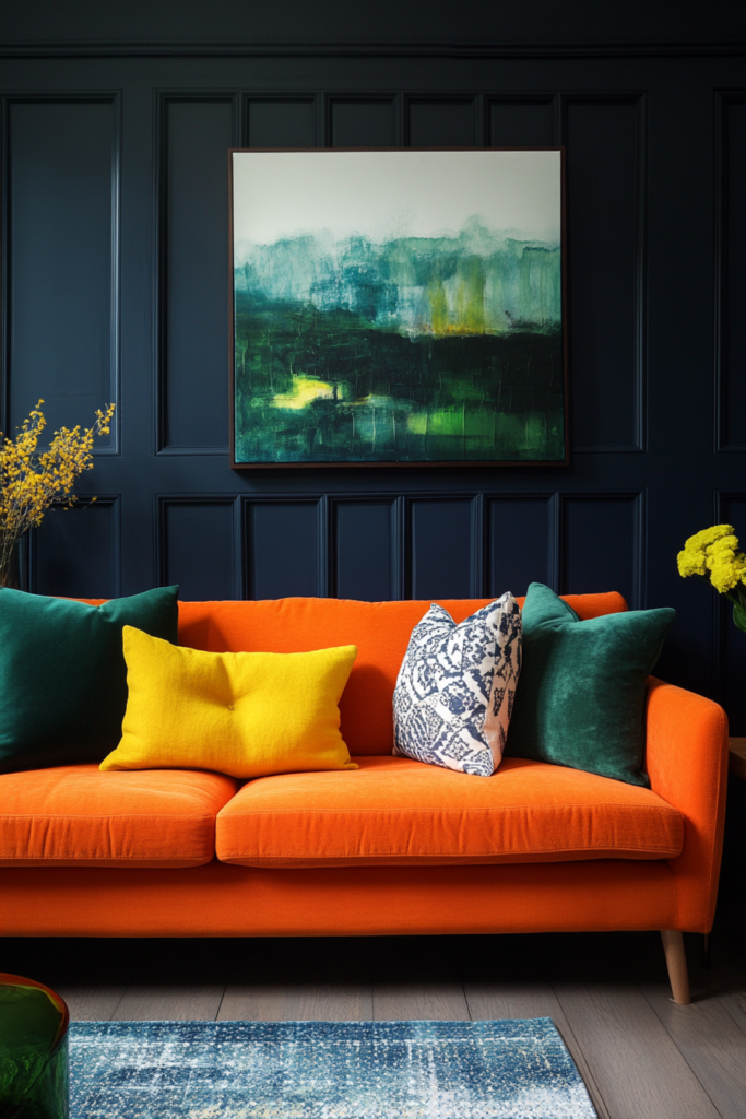 2. Go Bold with Contrasting Colors