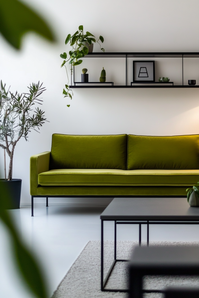 2. Minimalist Magic: Streamlined Green