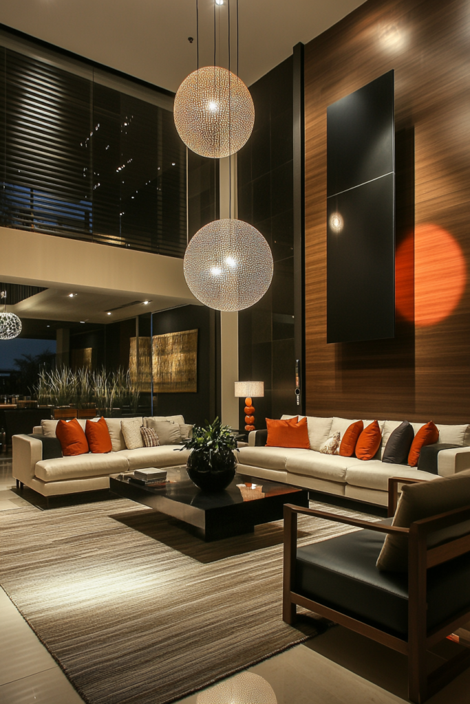 2. Statement Lighting That Stands Out