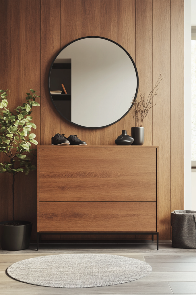 20. A Shoe Cabinet for a Clutter-Free Entry