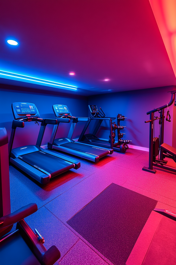 20. Basement Home Gym