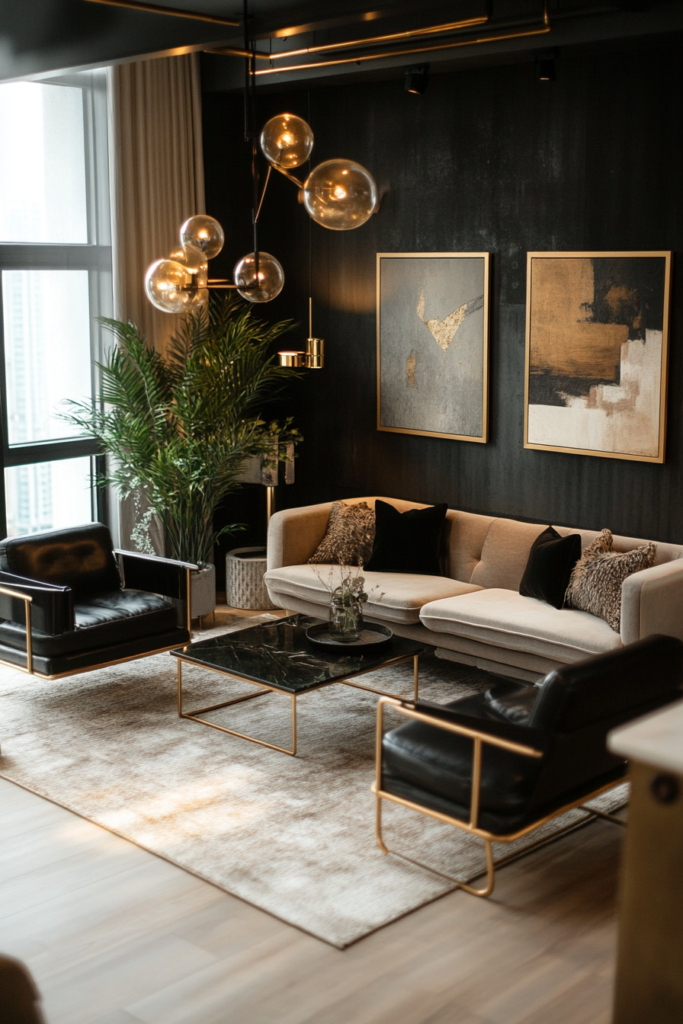 20. Mixed Metal Finishes for a Contemporary Edge