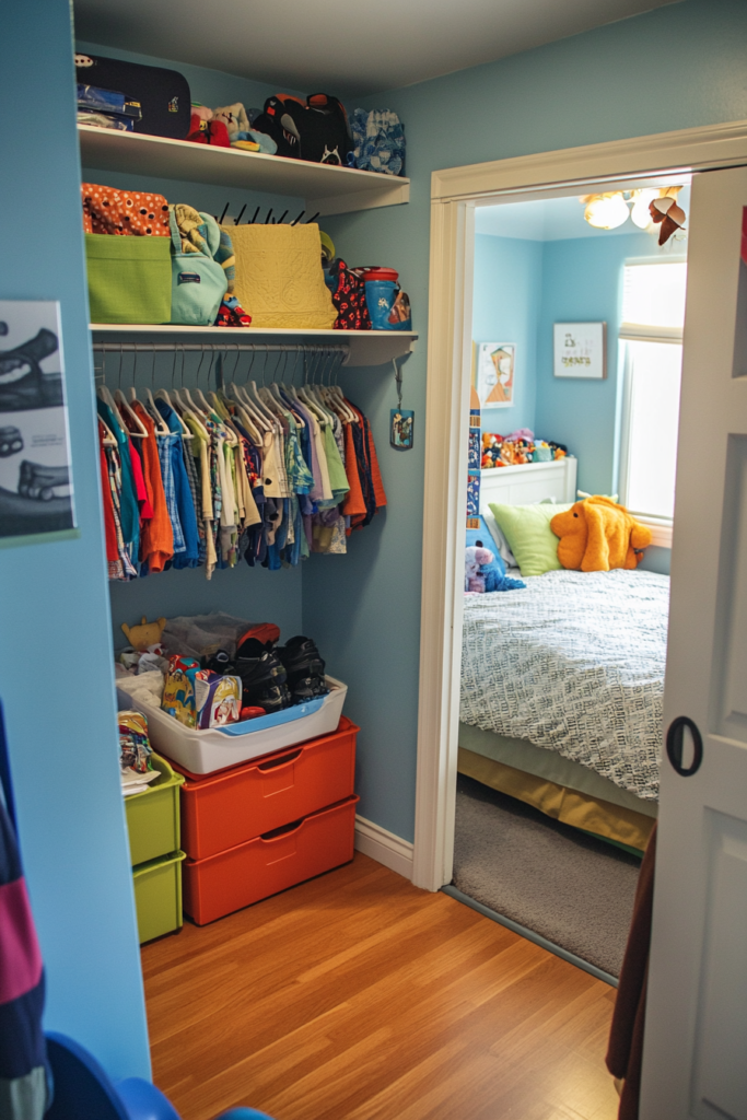 20. Over-the-Door Storage for Hidden Organization