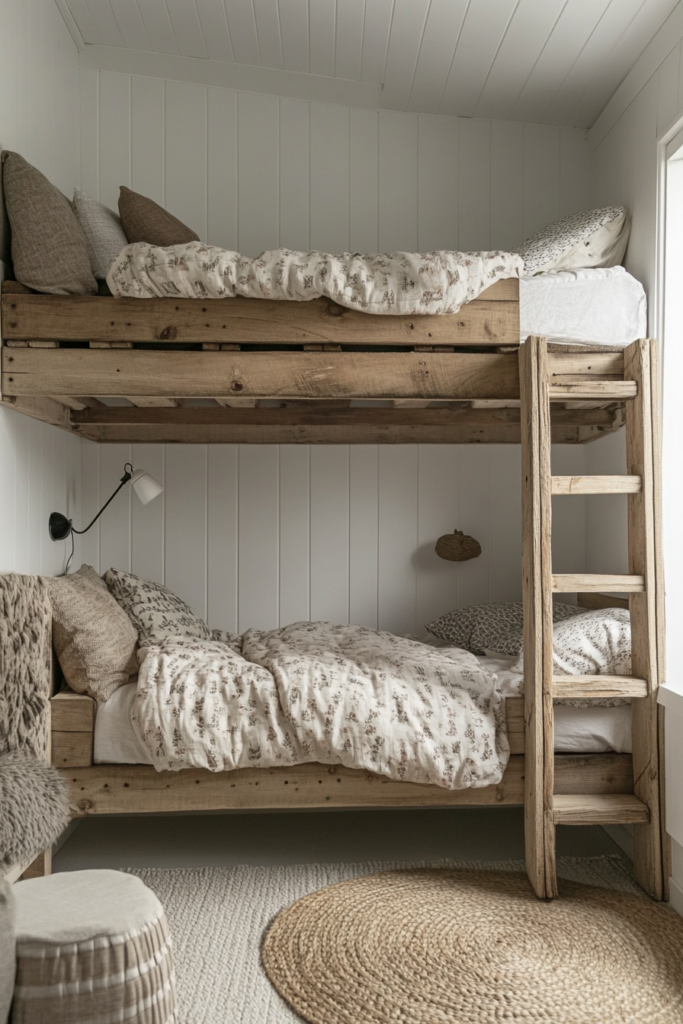 20. Pallet Bunk Bed