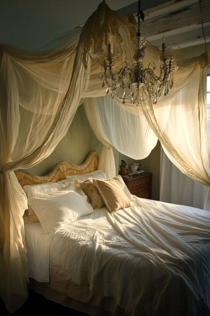 20. Romantic Canopies: A Soft, Enclosed Feel