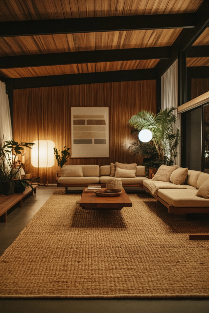 20. Use a Woven or Jute Rug