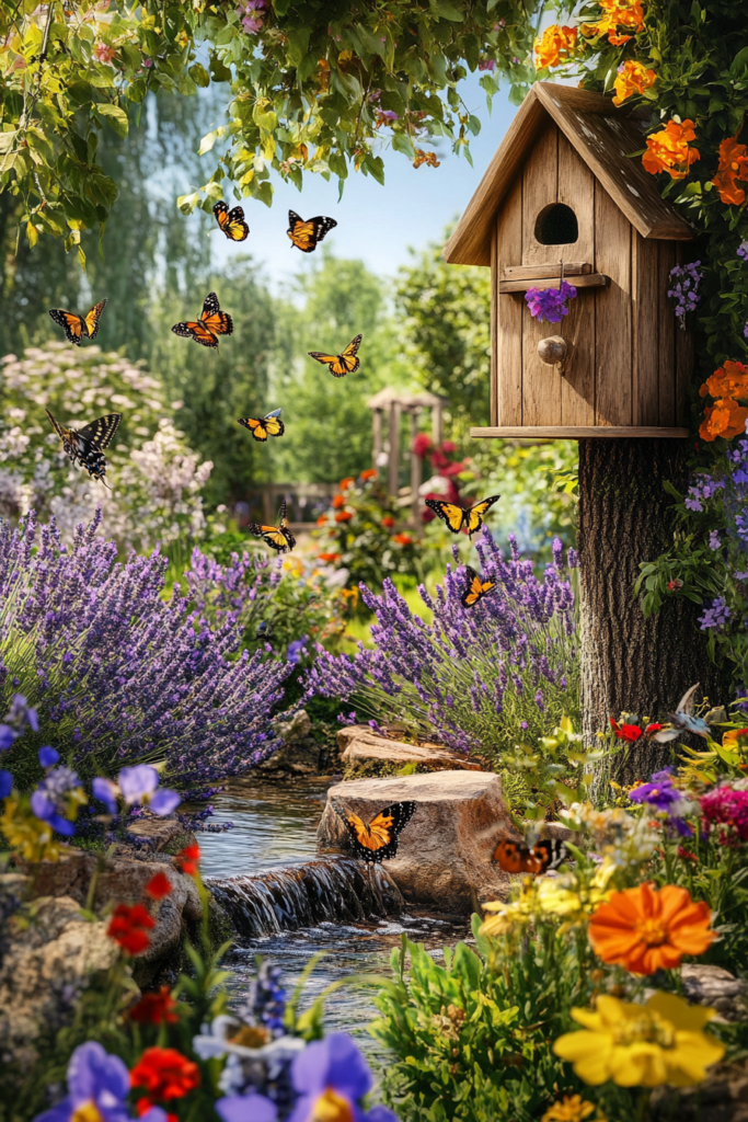 20. Wildlife Haven: Invite Birds and Butterflies