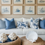 21 Neutral Coastal Living Room Ideas f