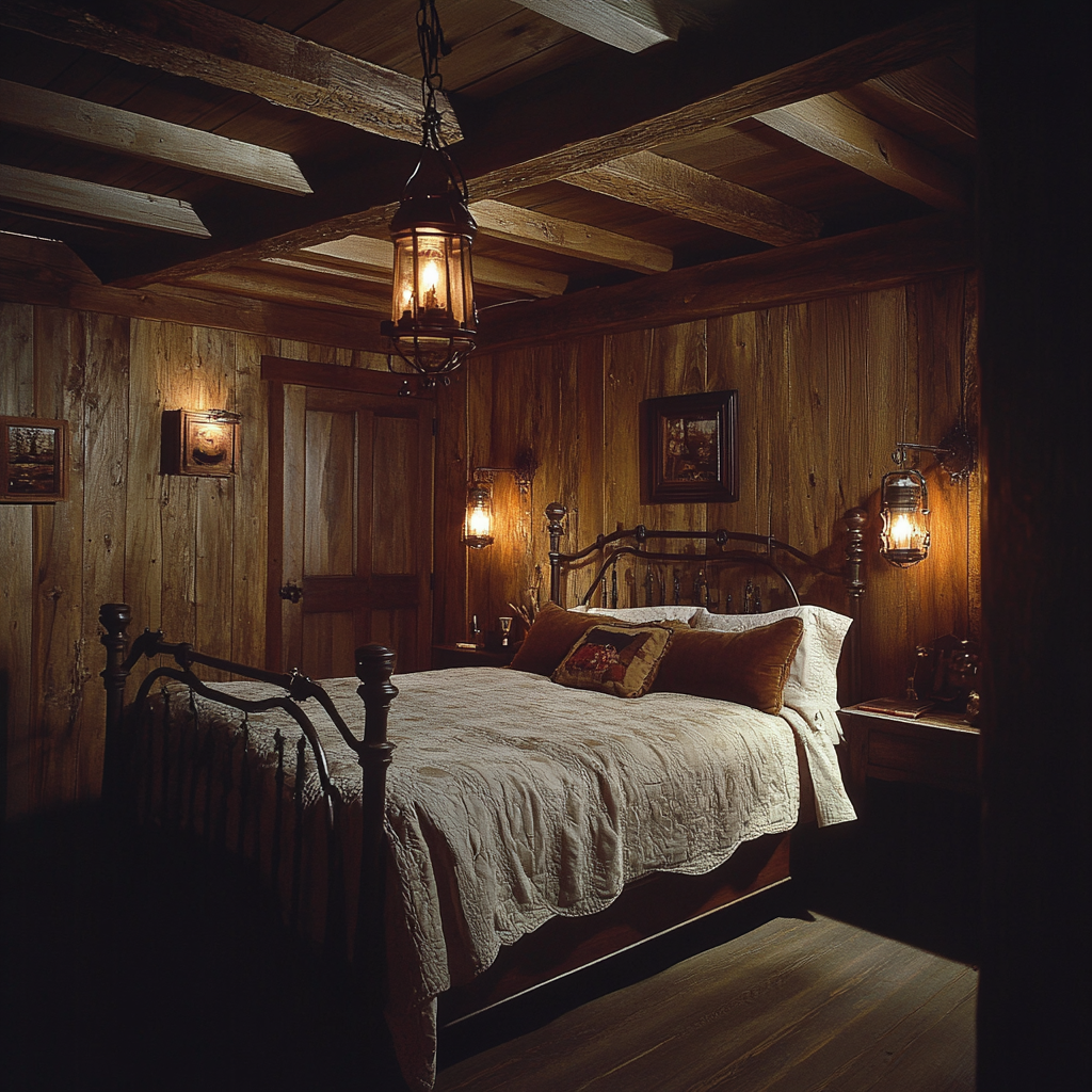 21. Antique Lanterns for a Nostalgic Glow