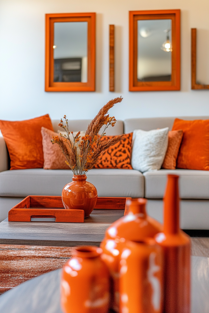 21. DIY Burnt Orange Accessories