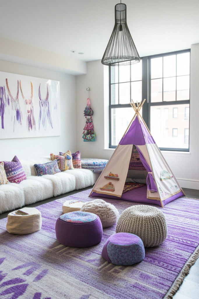 21. Interactive Spaces: Purple Play Areas