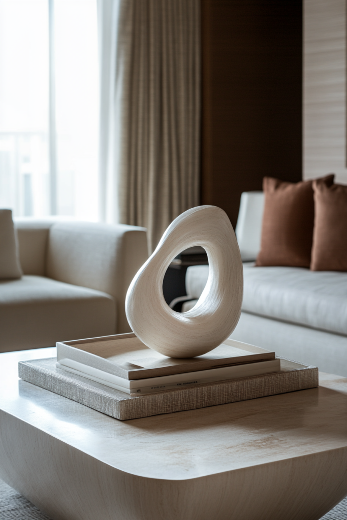 21. Minimalist Coffee Table Styling