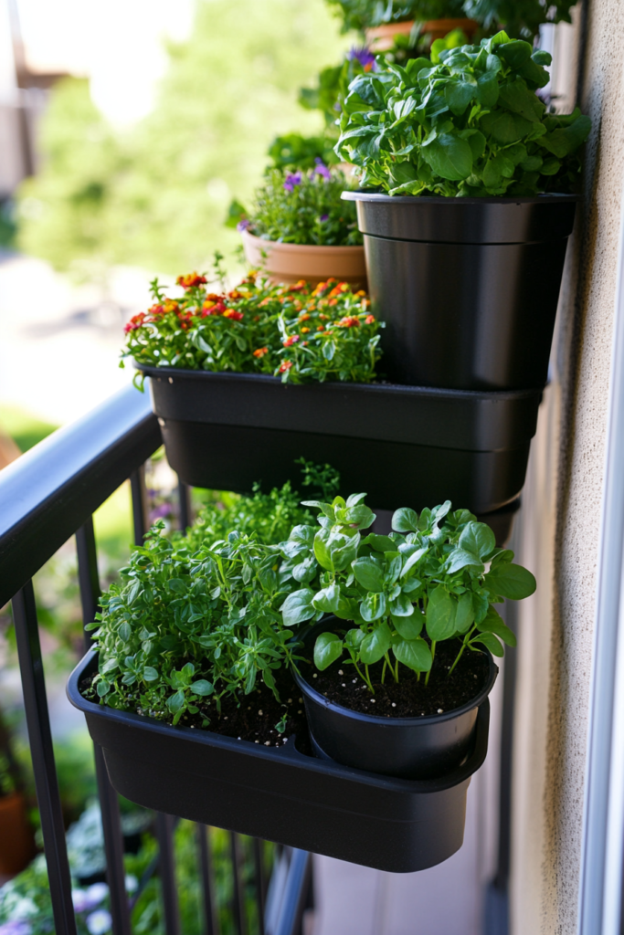 22. Space-Saving Planters