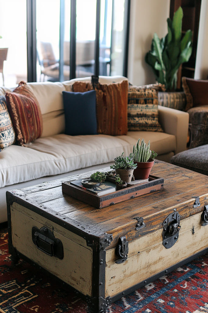 22. Vintage Southwestern Trunks