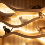 23 DIY Cat Shelves Ideas f