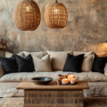 23 Earthy Modern Living Room Ideas f