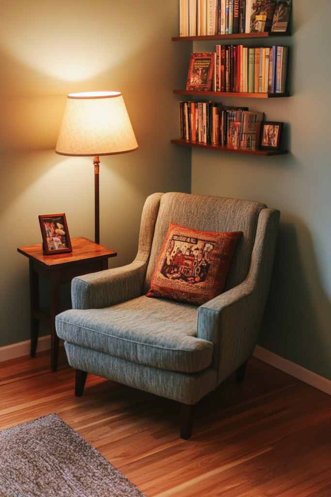 23. A Cozy Reading Nook