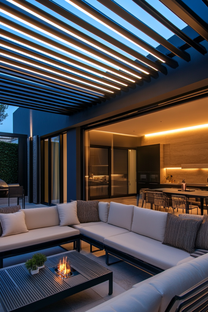 23. Smart Shade Solutions: High-Tech Comfort
