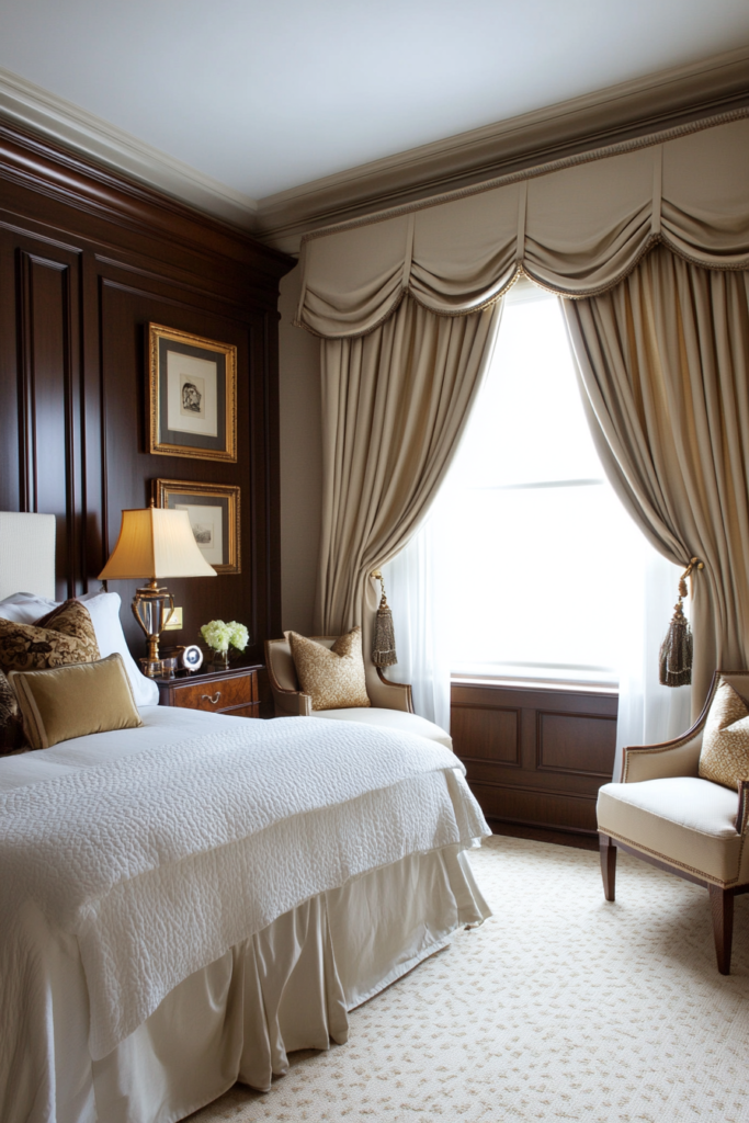 23. Tailored Window Treatments for a Polished Finish