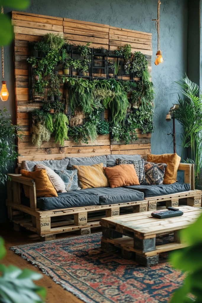 25. DIY Pallet Wall