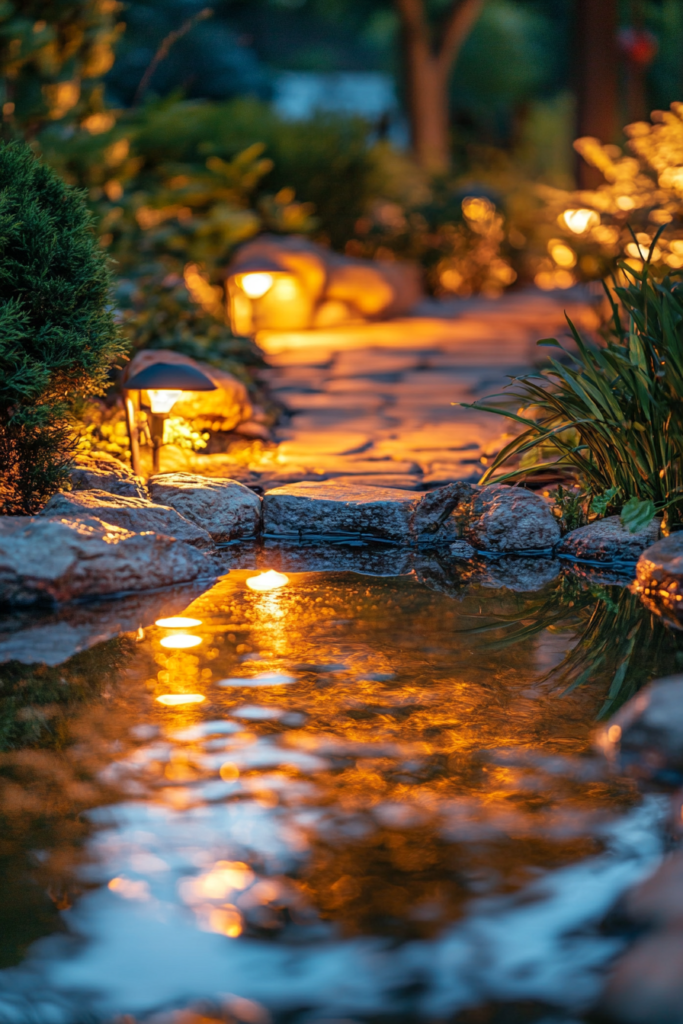 25. Water-Reflecting Lights