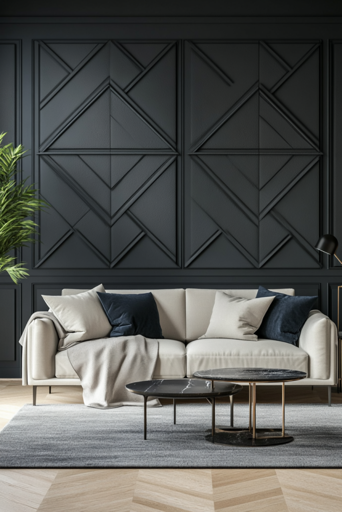 3. Bold Accent Walls for a Modern Edge