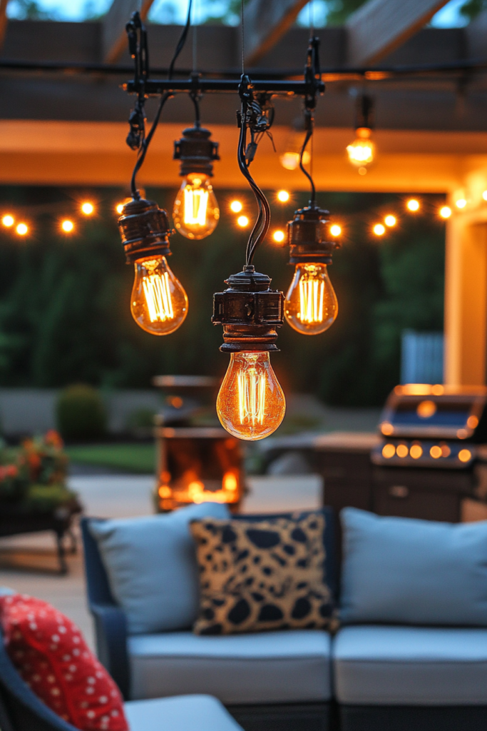 3. Edison Bulbs for a Vintage Glow