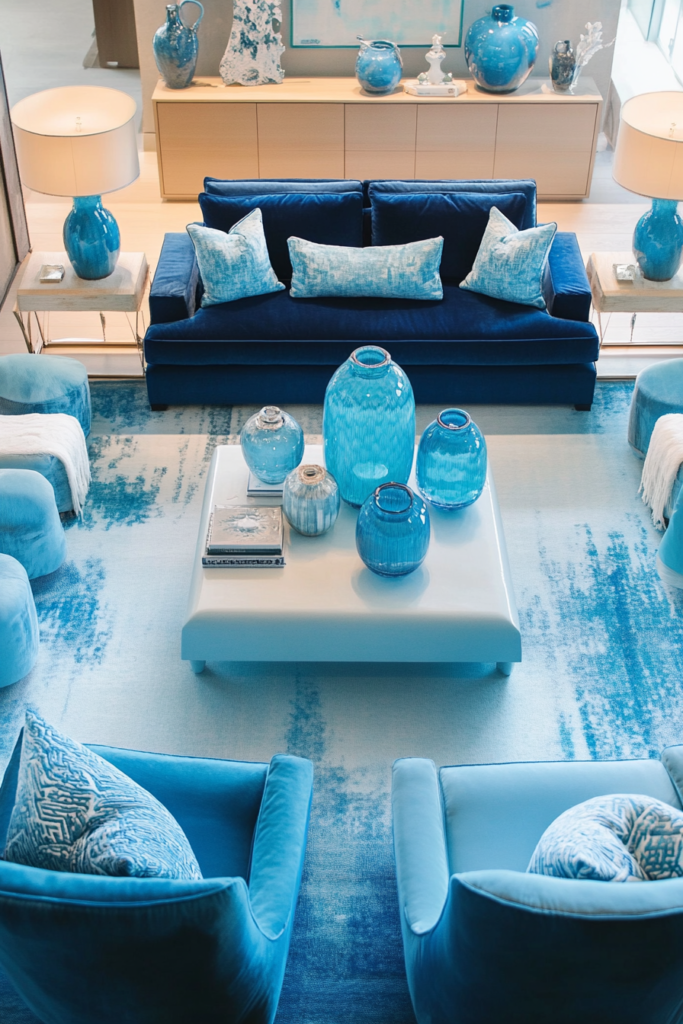 3. Incorporate Different Shades of Blue