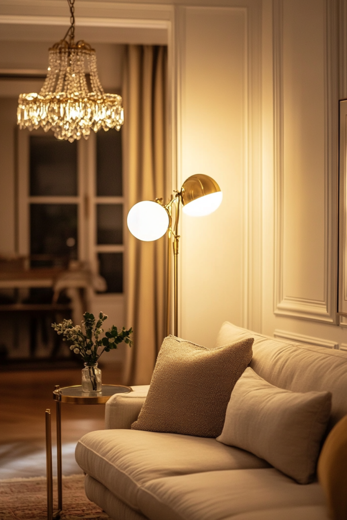 3. Incorporate Modern and Antique Lighting