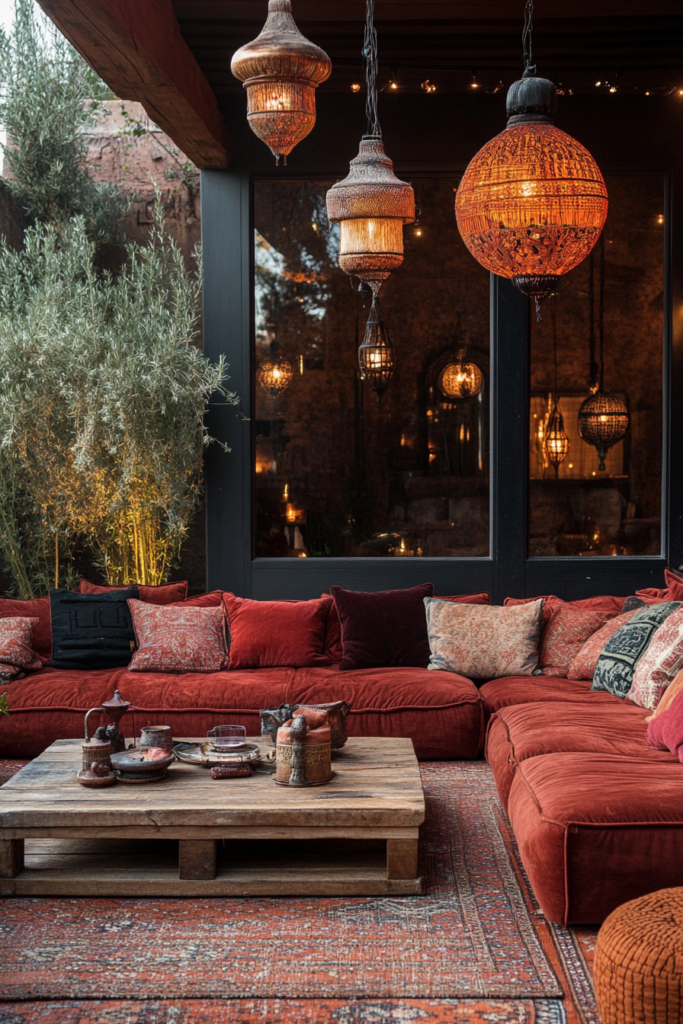 3. Low and Comfy Seating for a Relaxed Feel