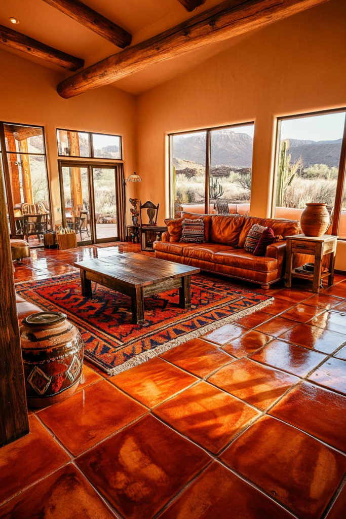 3. Terracotta Flooring