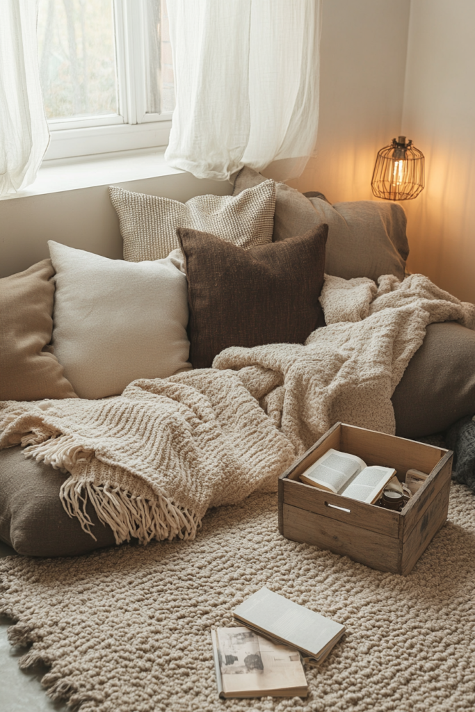 3. The Ultimate Floor Cushion Corner