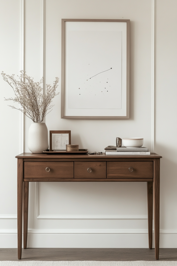 4. A Chic Console Table for Everyday Essentials