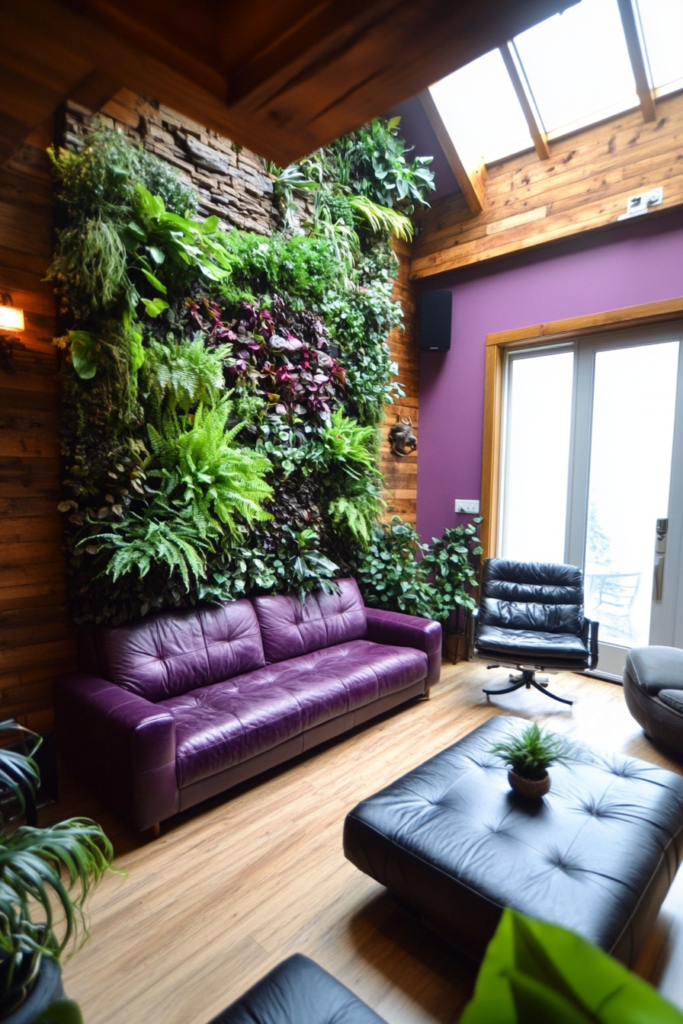 4. Add a Touch of Green with a Vertical Garden