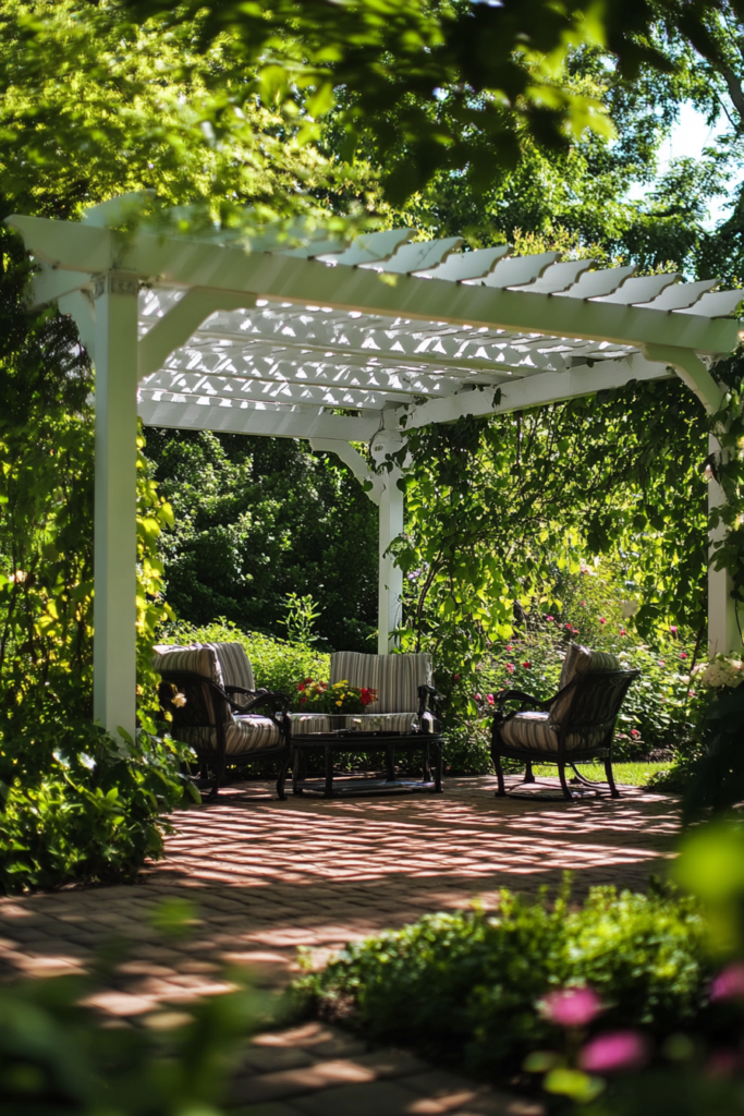 4. Lattice Panels for a Classic Look