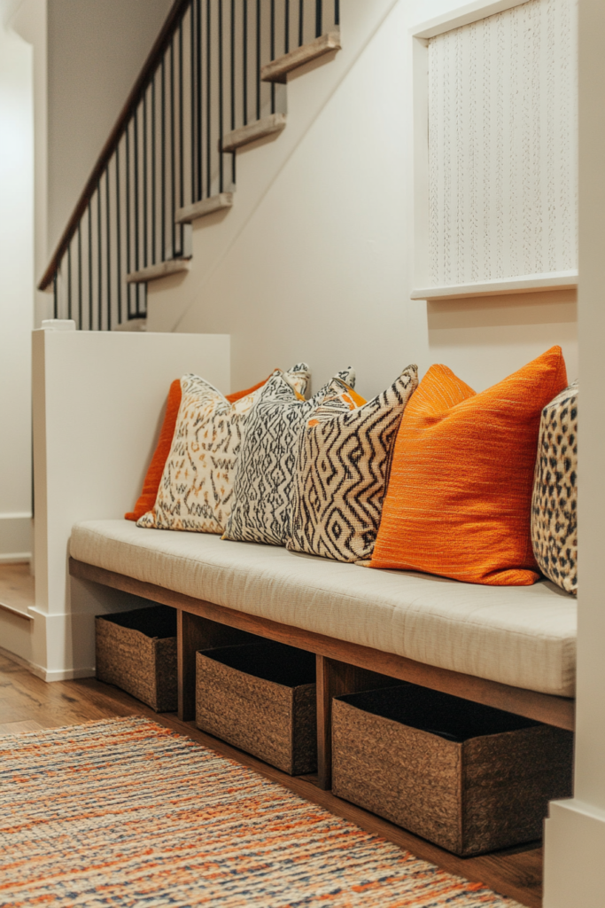 5. A Bench with Hidden Storage