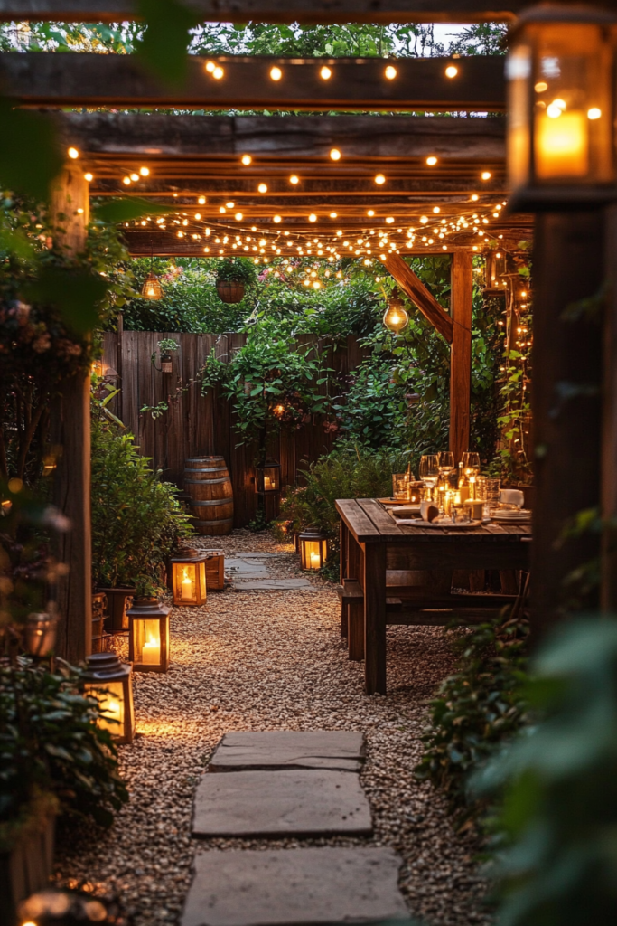 5. Lighting: Extend Your Garden Time