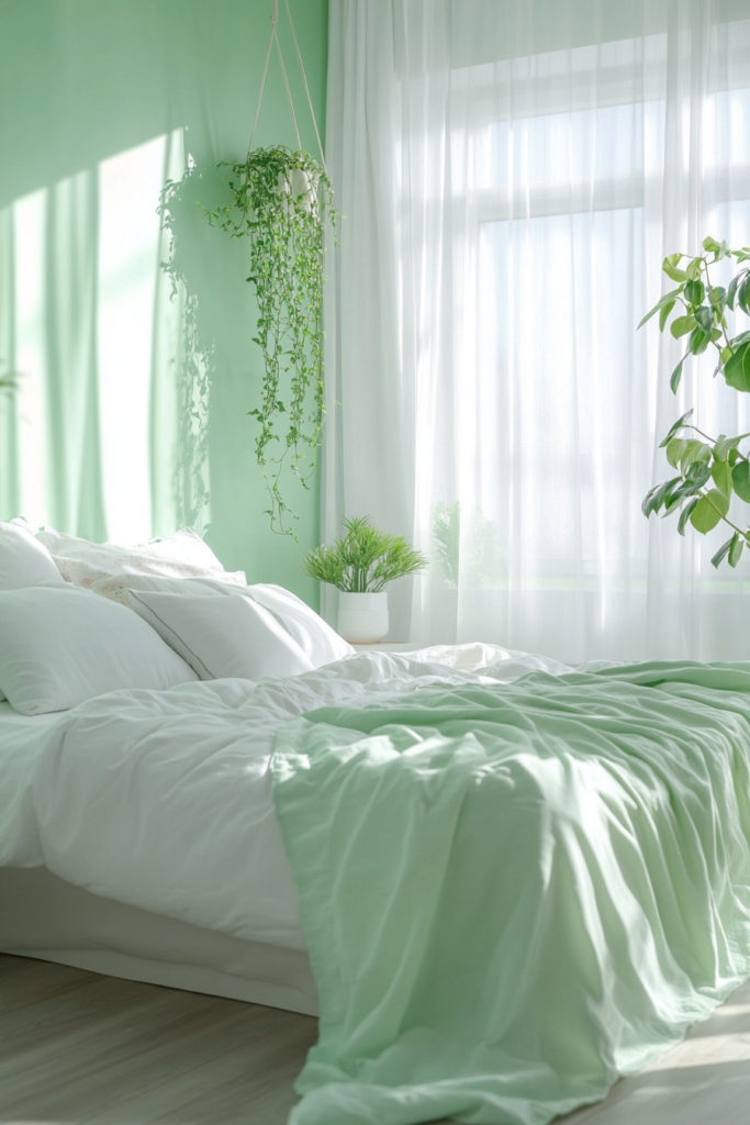 5. Refreshing Harmony: Mint and White