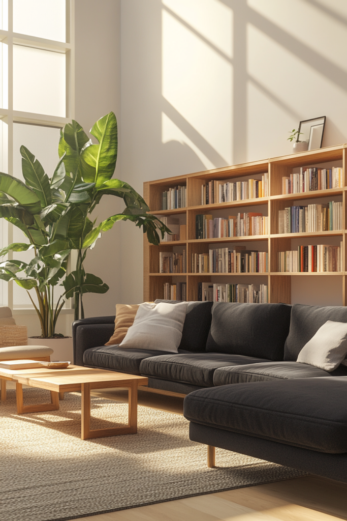 5. Scandinavian Simplicity with Light Wood