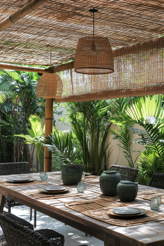 6. Bamboo Shades: Natural and Eco-Friendly