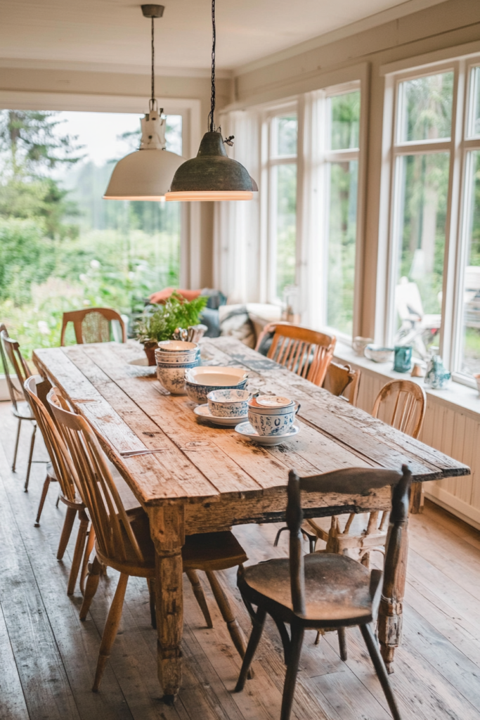 6. Farmhouse Tables