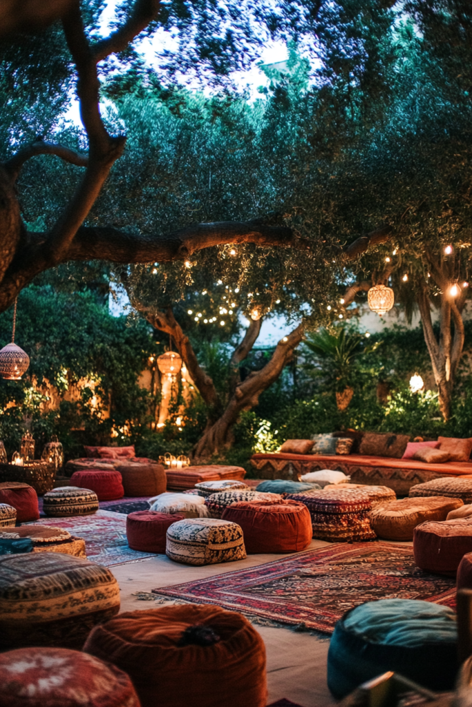 6. Garden Lounge Areas