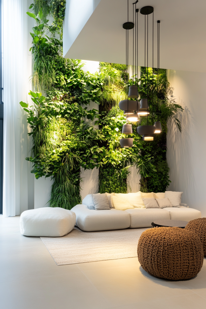 6. Modular Green Wall Panels