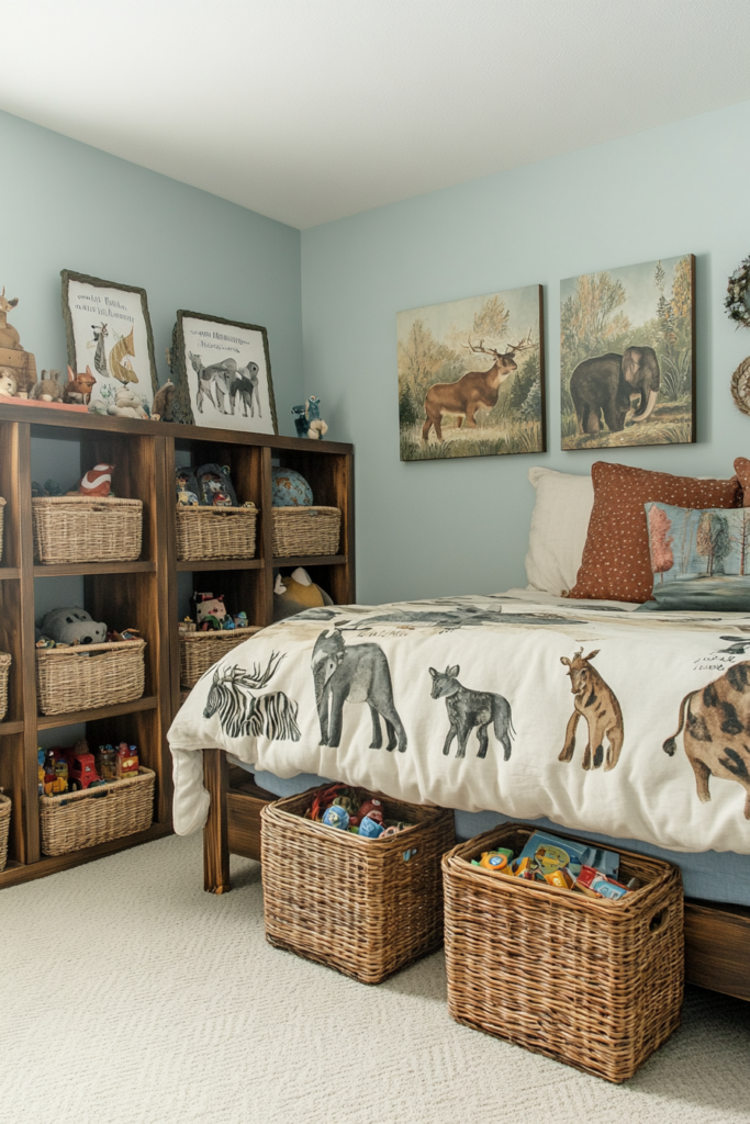 6. Toy Storage That Blends with Decor